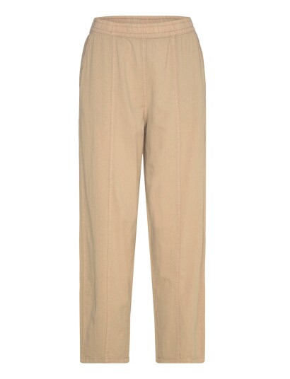 Kaffe Kanaya Barrel Pants   Beige   40