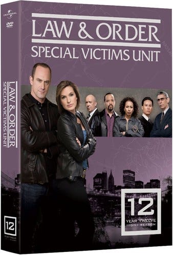 Law & Order: Special Victims Unit Twelfth Year DVD Law & Order: Special Victims Unit Twelfth Year DVD