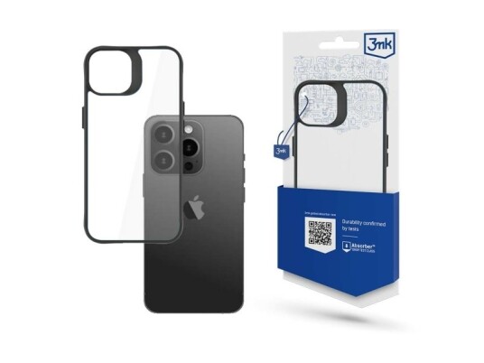 3Mk Mobildeksel Satin Armor Case+ til iPhone 15 Pro