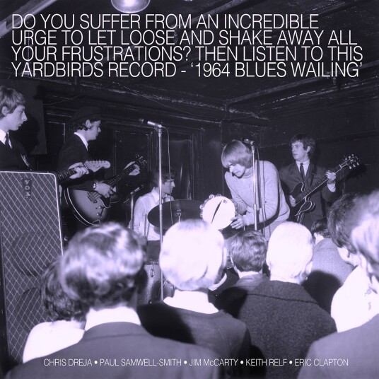 The Yardbirds Blues Wailin Five Live Yardbirds 1964 LP/Vinyl The Yardbirds Blues Wailin Five Live Yardbirds 1964 LP/Vinyl