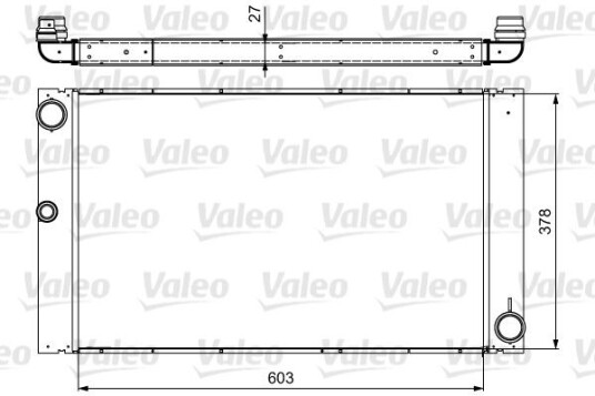 Radiator VALEO 735475