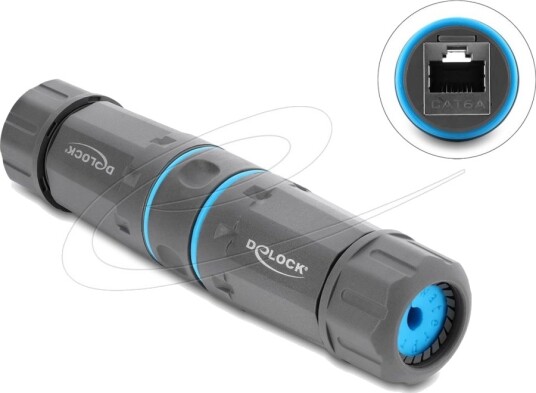 Delock Kabelkobling Rj45 Hunn Til Rj45 Hunn Cat.6A Med M23.5 X 1,5 Mm Gjenger Ip68 StøvOg Vanntett Grå 90660 Delock Kabelkobling Rj45 Hunn Til Rj45 Hunn Cat.6A Med M23.5 X 1,5 Mm Gjenger Ip68 StøvOg Vanntett Grå 90660