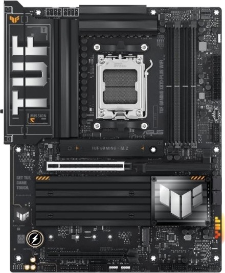 ASUS TUF Gaming X870-Plus ATX Hovedkort med Wi-Fi 7 og DDR5 ASUS TUF Gaming X870-Plus ATX Hovedkort med Wi-Fi 7 og DDR5