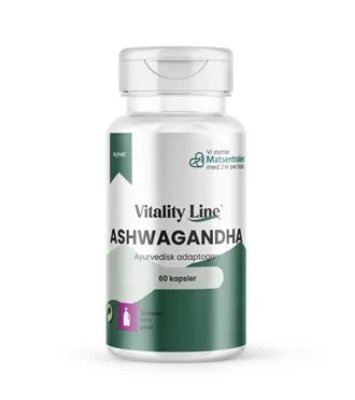 Vitality Line Ashwagandha 60 kapsler Vitality Line Ashwagandha 60 kapsler