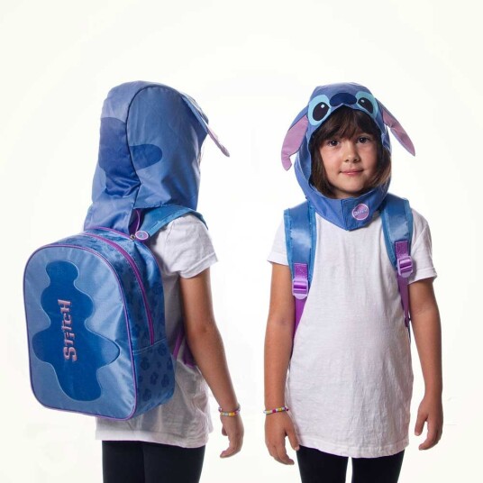 Disney's Lilo and Stitch Ryggsekk med Hette 8 Liter Disney's Lilo and Stitch Ryggsekk med Hette 8 Liter