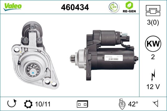 Starter VALEO 460434 Starter VALEO 460434