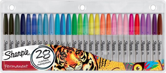 Sharpie Fine Marker 1,0 Mm 28 Farger