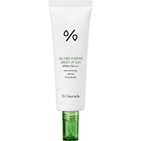 Dr.Ceuracle Tea Tree Purifine Green Up Solkrem 50ml med SPF50+