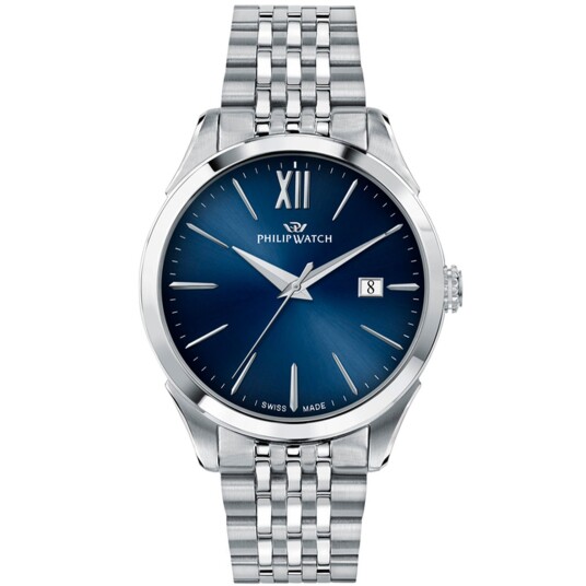 Philip Watch Roma R8253217002 - Herre - 41 mm - Analog - Kvarts urverk - Safirglass