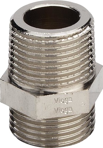 10 stk 3/4" x 3/4" Raxofix og Combi PB dobbelnippel
