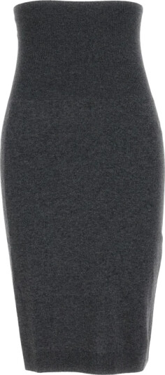 Stella McCartney Dame Skjørt Grå S, Stella McCartney Dame Skjørt Grå S,