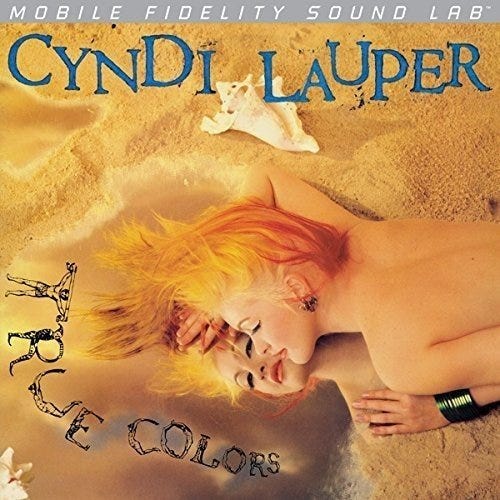 Cyndi Lauper  True Colors (Mobile Fidelity)  LP/Vinyl