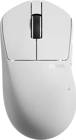 Pulsar X3 LHD CrazyLight Medium Gamingmus Optisk 5 knapper Uyuni White PX3LCL202