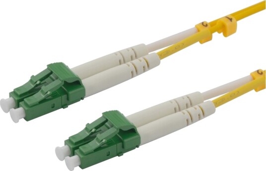 Deltaco KoblingskabeLc/Apc Hann Til Lc/Apc Hann 50 Cm 0.5 M Fiberoptisk Dupleks Os2 Halogenfri Gul Deltaco KoblingskabeLc/Apc Hann Til Lc/Apc Hann 50 Cm 0.5 M Fiberoptisk Dupleks Os2 Halogenfri Gul