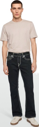 True Religion Billy Super T Flap 34 In Black 30