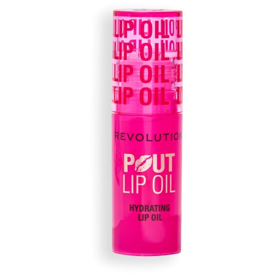 Revolution Beauty London Pout Lip Oil Raspberry Pink Revolution Beauty London Pout Lip Oil Raspberry Pink