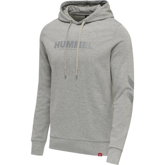 Hummel Hmllegacy Logo Hoodie 2006 Grey Melange S