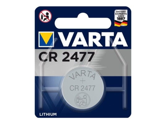 Varta CR2477 Litium Knapcellebatteri 3V 850mAh - 1 Stk