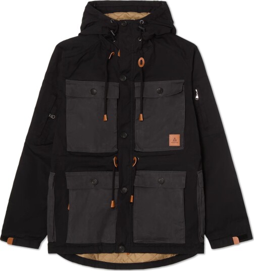Garphyttan Men"s Denali Parka Black Comb M