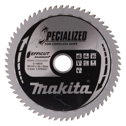 Makita Sirkelsagblad E 16916 216x30x63T