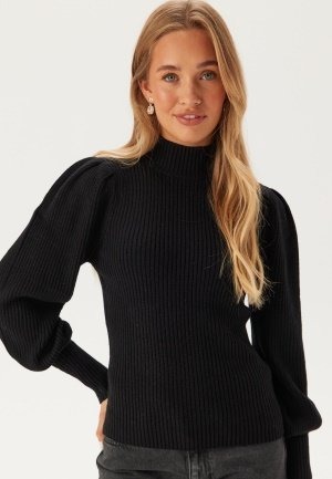 ONLY Onlkatia Highneck Pullover Black M