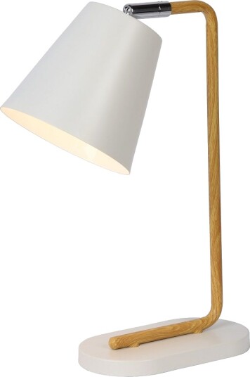 Cona Bordlampe  Høyde 36 Cm  Hvit