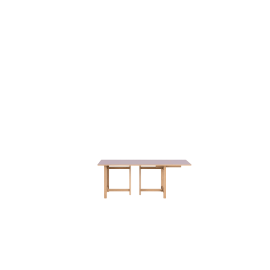 MOEBE Rektangulært Spisebord 160x90 med 1 Uttrekk Myk Lilla MOEBE Rektangulært Spisebord 160x90 med 1 Uttrekk Myk Lilla