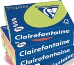 Clairefontaine Trophée A3 Kopiering A3 297X420 Mm 80 G/M² Gult Fsc Clairefontaine Trophée A3 Kopiering A3 297X420 Mm 80 G/M² Gult Fsc