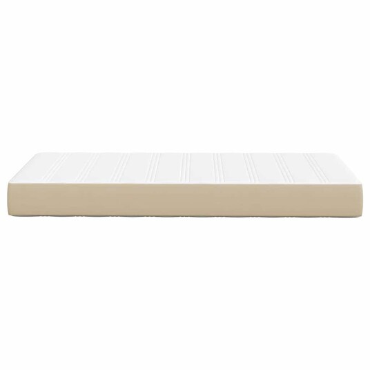 Sengemadrass med madrass grønn 90 x 200 cm stoff