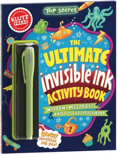 Top Secret: The Ultimate Invisible Ink Activity Book (Klutz Activity Book) Top Secret: The Ultimate Invisible Ink Activity Book (Klutz Activity Book)