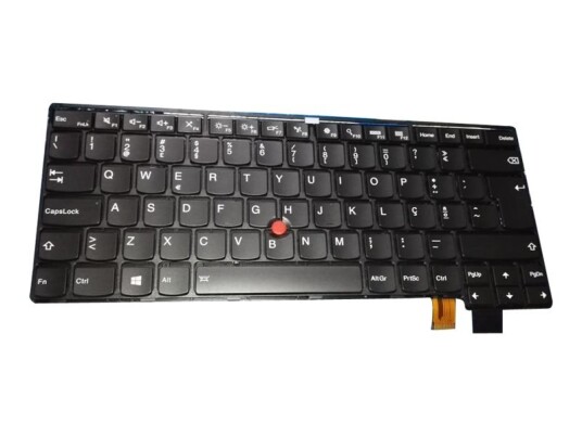 Chicony Th Bl-85P0 - Erstatningstastatur For Bærbar Pc - Med Trackpoint - Bakbelysning - Qwerty - Portugisisk - Fru, Cru - Tier 2 - For Thinkpad T460s