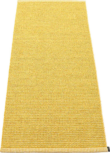 Pappelina Mono teppe Pale Yellow/ Mustard 60 x 150 cm