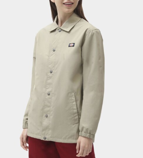 Dickies Oakport Coach Jakke Khaki Dickies Oakport Coach Jakke Khaki