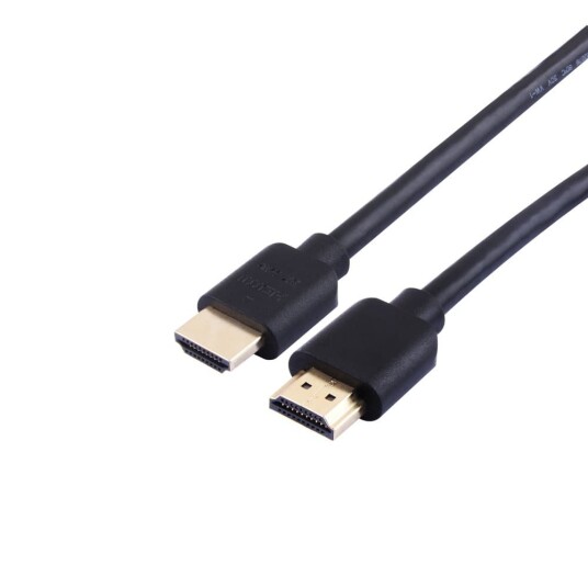 INF HDMI-kabel 4K 60Hz HDMI 2.0 Sort 1 m