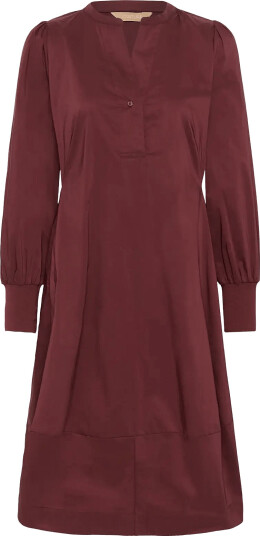 Culture Cuantoinett Rib Dress   Brown   L
