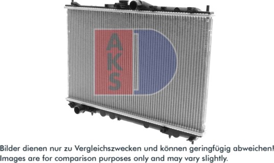 AKS DASIS 141070N Radiator motorkjøling