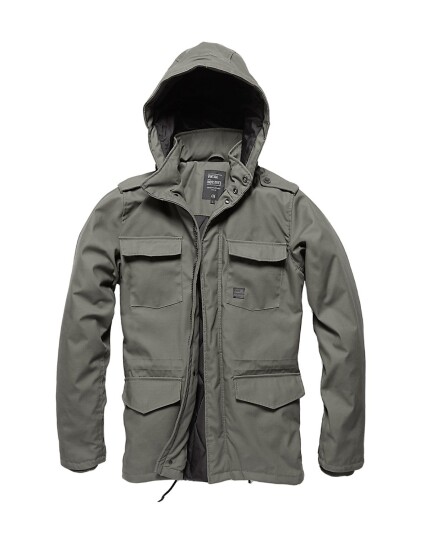 Vintage Industries Darren Parka Jacket Grå