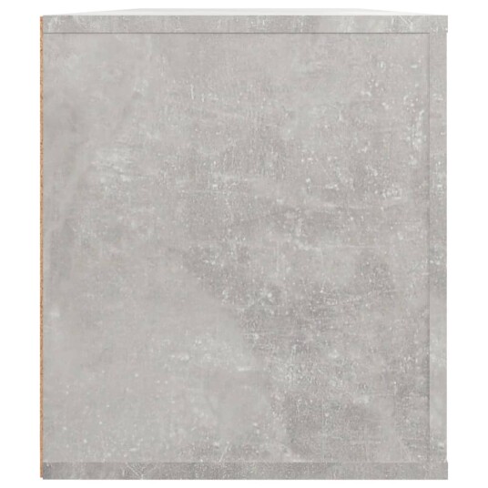 vidaXL TV-benk betonggrå 100x35x40 cm konstruert tre 8720287226888