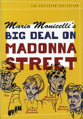 Big Deal On Madonna Street DVD Big Deal On Madonna Street DVD
