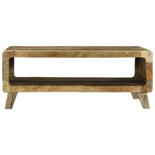 Kaffebord 90x50x35 cm Solid Grovt Mangotre
