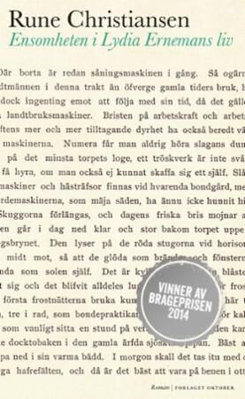 Ensomheten i Lydia Ernemans liv pocketroman av Rune Christiansen