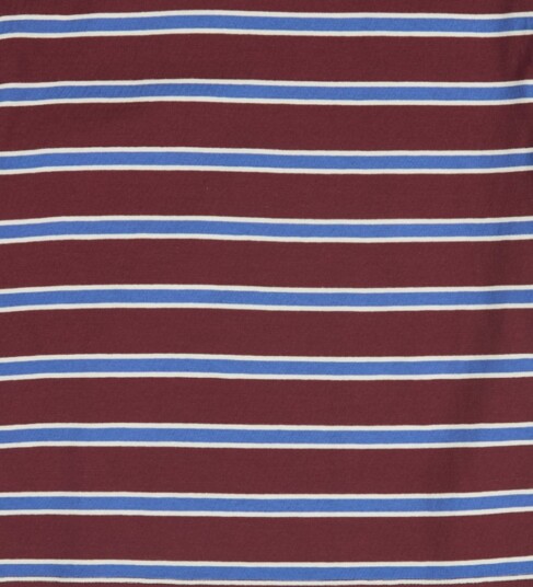 Müsli T-skjorte - Klubbhus - Russet/Azurblå Blue/Tofu - Müsli - 4 år (104) - T-skjorte Bordeaux
