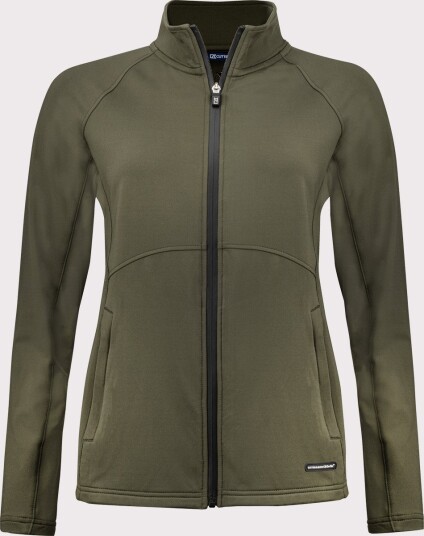 Cutter & Buck Adapt Full Zip Jacket Golfgenser dame Ivy Green (640) Large