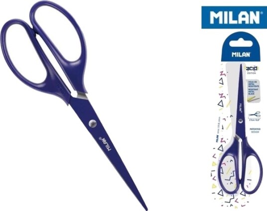Milan Milan Viskelær/Skrivkritt 17 Cm Blå