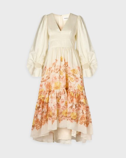 By Malina Maxikjole Sasia Beige