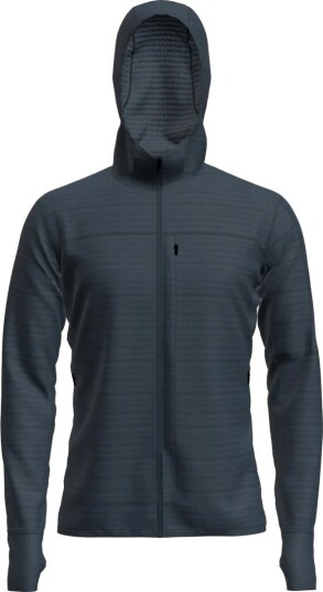 Icebreaker Men Merinoblend 300 Realfleece™ Descend Ls Zip Hoodie Abyss M Icebreaker Men Merinoblend 300 Realfleece™ Descend Ls Zip Hoodie Abyss M