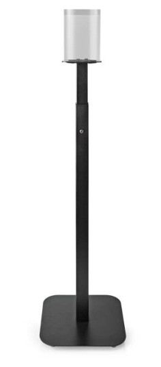 Nedis Speaker Mount | Kompatibel med: Sonos® One SL™ / Sonos® One™ / Sonos® PLAY:1™ | Gulv | 10 kg | Høydejusterbar | ABS / Stål | Sort