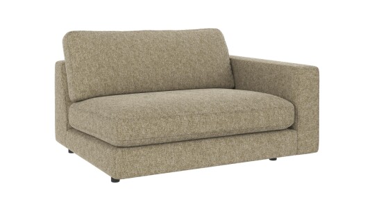 Rowico Home Duncan 1,5 seters ende H Grønn Max 55 129 x 103 x 78 cm Grønn