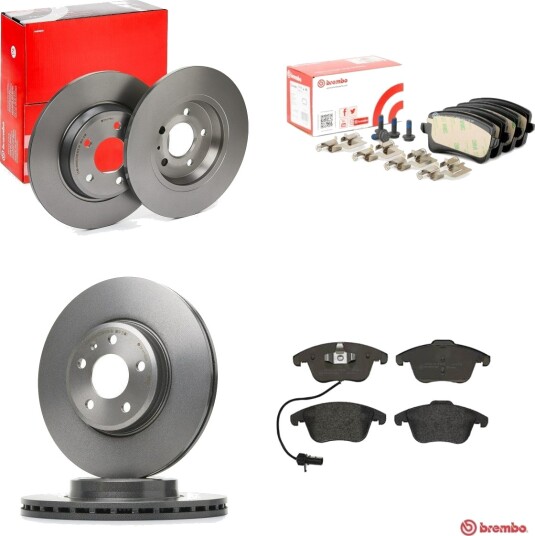 Bremseskiver og -klosser BREMBO BRB3405N0023
