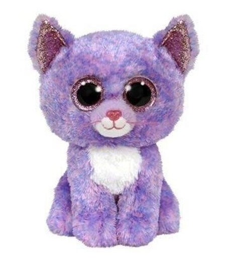 Ty Beanie Boos Cassidy The Lavender Cat Regular
